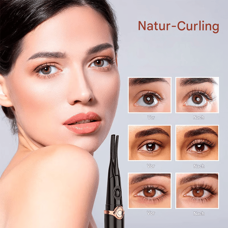 🔥 Elektrische Wimpernzange für sofortigen Glamour ✨ Blinzeln und blenden! 👁️