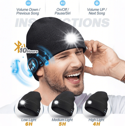 🔥❄️3-in-1 Function Bluetooth Beanie