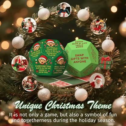 🔥Roligt julklappsbytesfestspel med tärningar