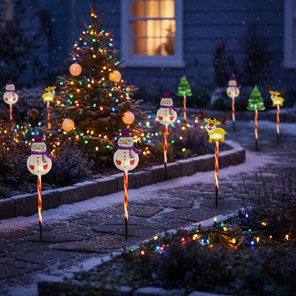 🎄🎁6-pack rörliga julbelysningar🎅