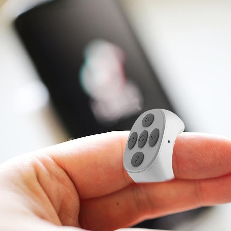 Trådlös Bluetooth-Fjärrkontroll med Fingertopparna