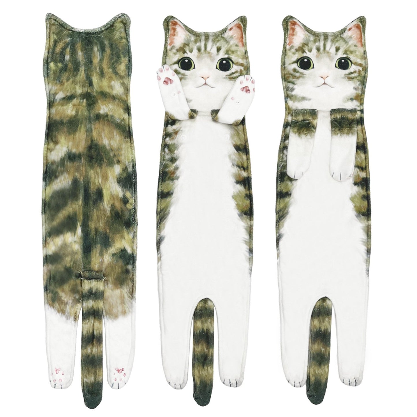 🎁  Funny Cat Hand Towels