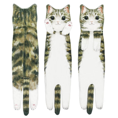 🎁  Funny Cat Hand Towels