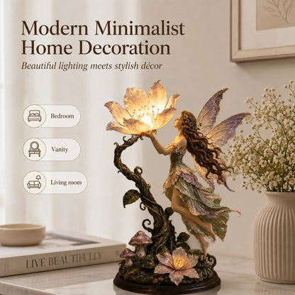 🌙 ✨ Fairy Flower nattlampa – modern dekorativ LED-lampa för mysigt hemutrymme✨3% rabattkod: NOR3