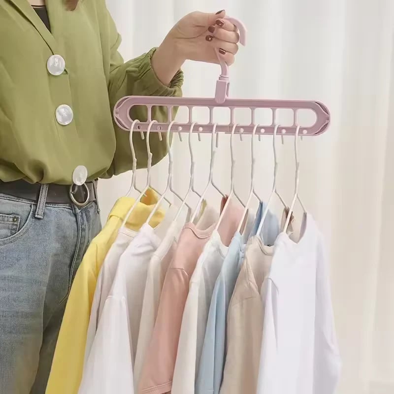 👕 9-i-1 Smart Hanger Pro – din garderobs gamechanger! 😍