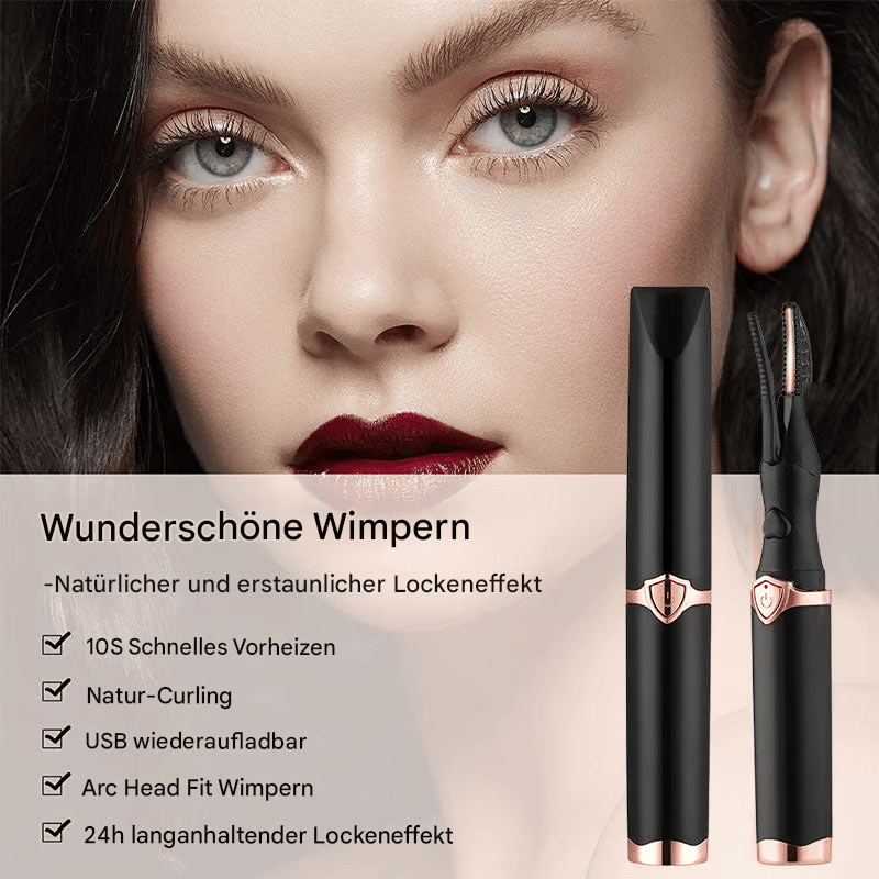 🔥 Elektrische Wimpernzange für sofortigen Glamour ✨ Blinzeln und blenden! 👁️