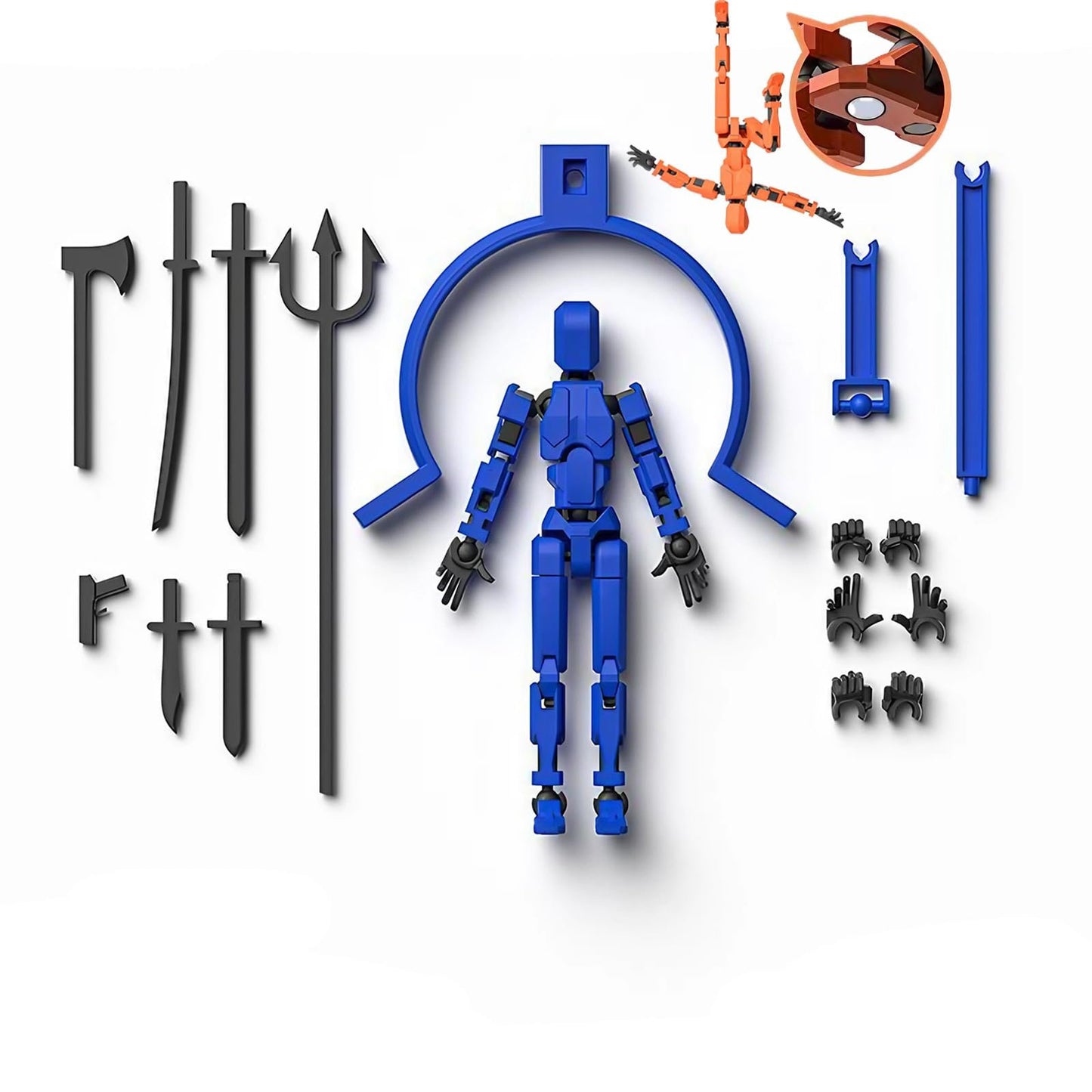 🔥Magnetiskt actionfigurset
