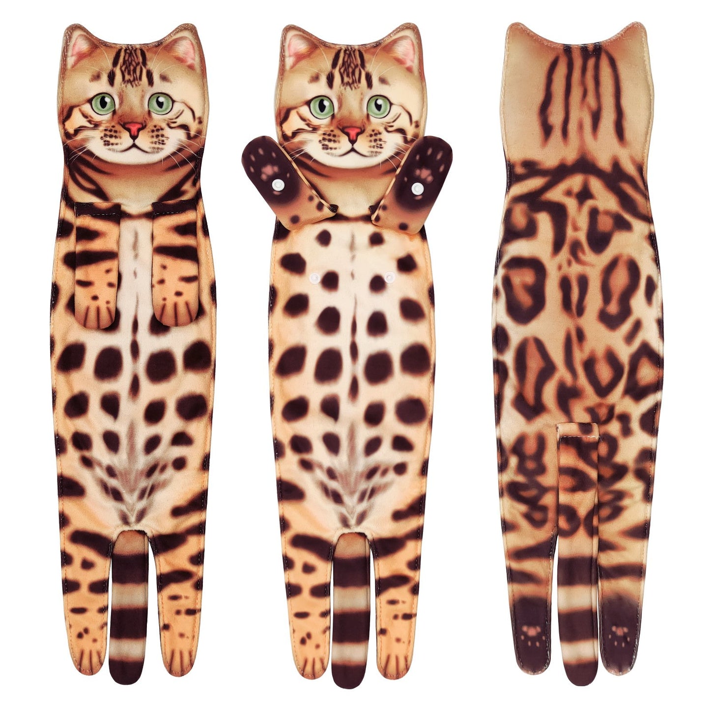 🎁  Funny Cat Hand Towels