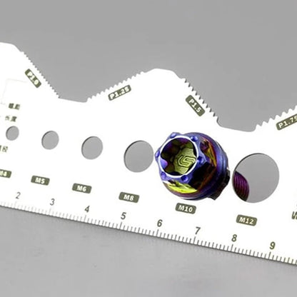 💥Stainless Steel Double-Sided Bolt Gauge Card