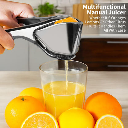 Citrus Squeezer |Zinc Alloy or PP – Handheld Juicer for Lemons, Limes & Oranges 🍋