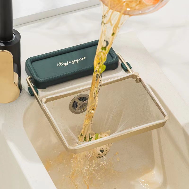 Kitchen Residue Filter Screen Holder(🔥Includes 50 nets)
