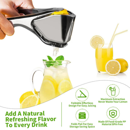 Citrus Squeezer |Zinc Alloy or PP – Handheld Juicer for Lemons, Limes & Oranges 🍋