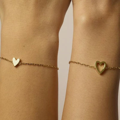 Adjustable Love Friendship Two Bracelet Pack