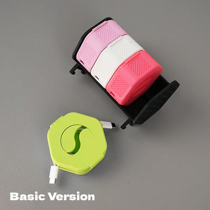 🔌3D Printed Portable Desktop Cable Organizer - Data Cable Storage