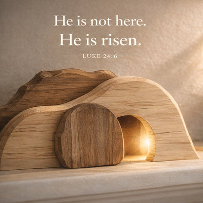 🏆✝️ Wooden Resurrection Cross: Let Your Family Remember Easter's True Hope & Love--3% rabattkod NOR3