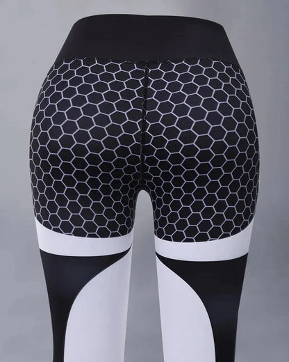 🍑Colorblock High Waist Sports Leggings