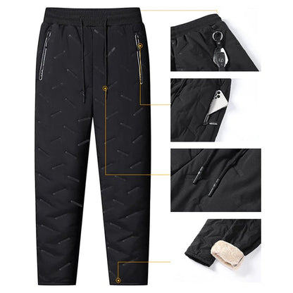 🔥Förtjockade varma joggingbyxor i fleece