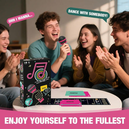 SingDeck Roliga Musikquiz Kortspel