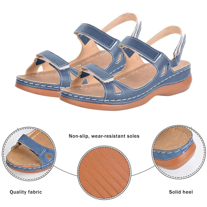 ✈️Köp 2 par med fri frakt🔥Sista dagens kampanj 50% OFF - 2024 Comfort Retro Ortopediska Sandaler