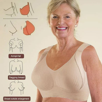 🏆Wire-Free Non-Marking Skin-Friendly Push-Up Bra