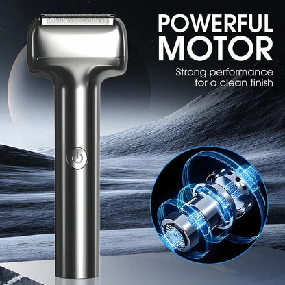 🪒50% RABATT NU! ✨ Uppladdningsbar elektrisk rakapparat med folie för män – Effektiv nära rakning, sladdlös bärbar rakhyvel för vått och torrt skägg för daglig skötsel