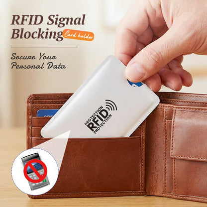 🛡️💳RFID-blockerande fodral för kreditkort (4-pack)