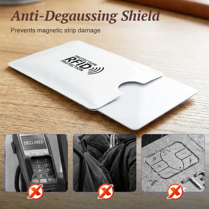 🛡️💳RFID-blockerande fodral för kreditkort (4-pack)
