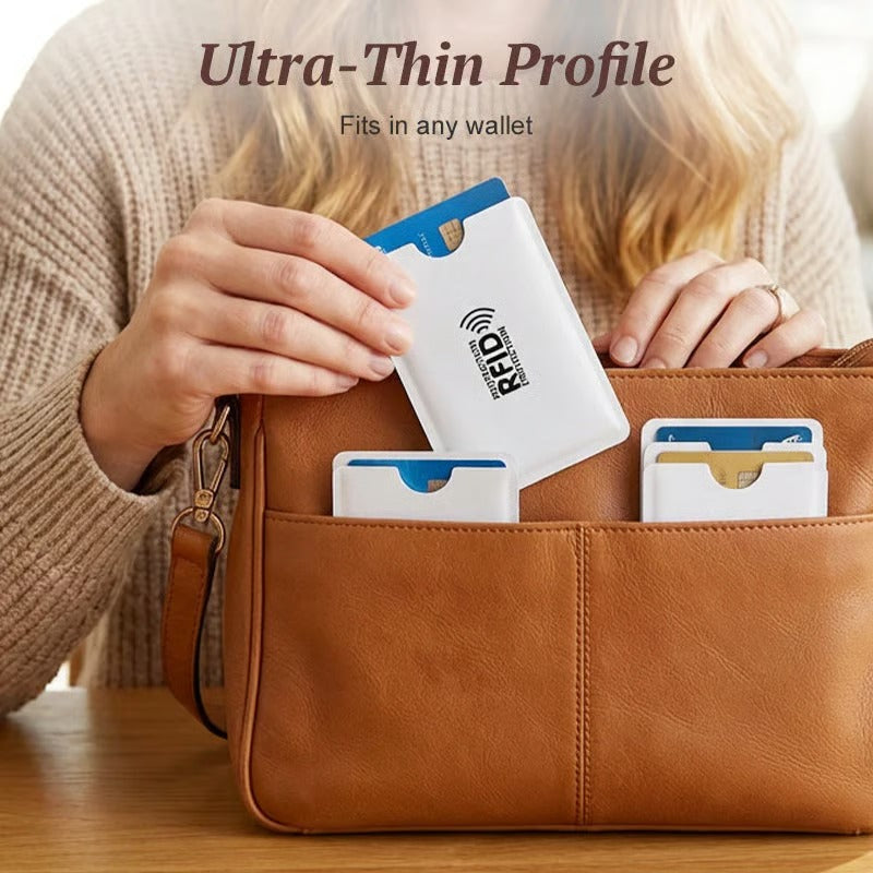 🛡️💳RFID-blockerande fodral för kreditkort (4-pack)
