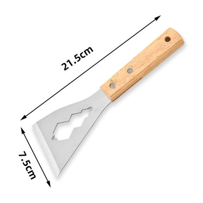 Multifunction Putty Knife with Wooden Handle – moonbeamt