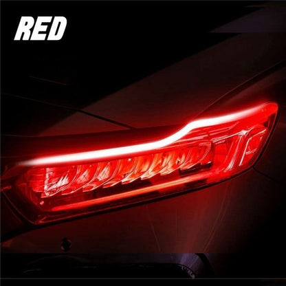 📢📢50 % RABATT !! ⏰2 st/flexibel bil LED Flow🔥typ automatisk signallampa✨3% rabattkod: NOR3