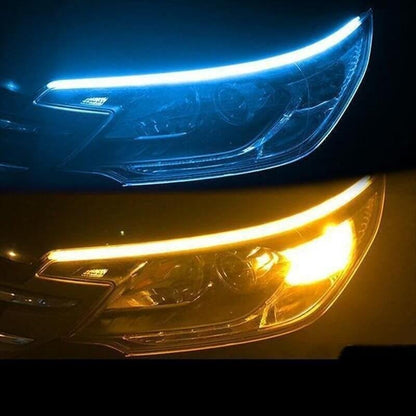 📢📢50 % RABATT !! ⏰2 st/flexibel bil LED Flow🔥typ automatisk signallampa✨3% rabattkod: NOR3