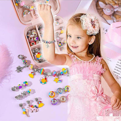 Kit för tillverkning av berlockarmband för smycken