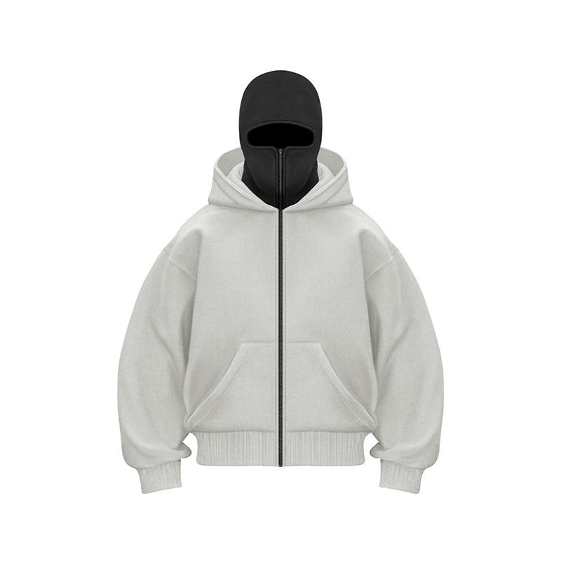 🔥50% rabatt👁️‍🗨️Ninja-hoodie med dragkedja för män och kvinno