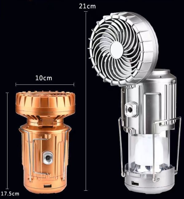 (🔥🎁2025 Nyårs Hot Rea🎁 49%) 6 i 1 Bärbar Solar LED Camping Lantern