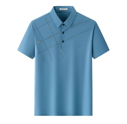 👕 50% RABATT! ⏳ Stretchskjorta i issilke för män – Sval, andningsbar & perfekt för sommaren – skrynkelfri och bekväm för jobb eller fritid ❄️