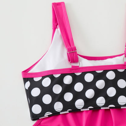 🥳SUMMER HOT SALE🥳💞50K+ SOLD!💥50% OFF! 🔥Women’s Polka Dot Two-Piece Swimsuit – Flattering Fit & Chic Summer Style 🌊✨