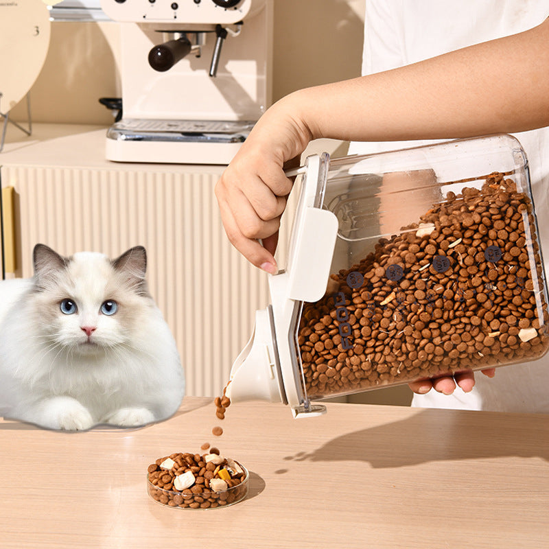 Klart tätslutande matförvaringsbehållare