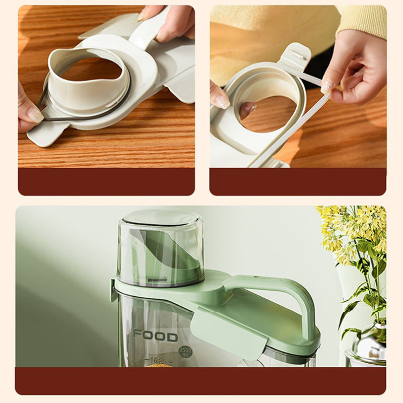 Klart tätslutande matförvaringsbehållare