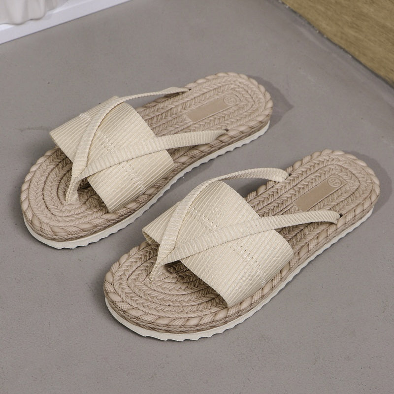 Bekväma sommarflip-flops för kvinnor