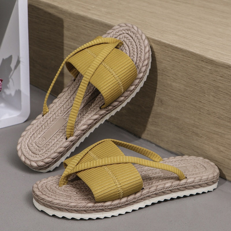 Bekväma sommarflip-flops för kvinnor