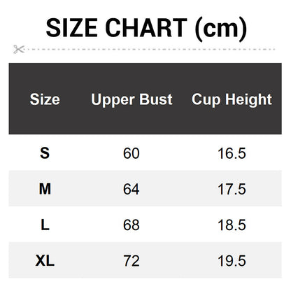 Dam-bh utan bygel och axelband med sidoknäppning