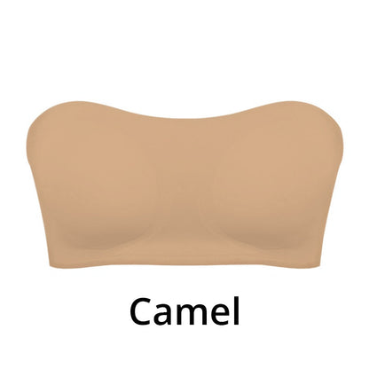 Dam-bh utan bygel och axelband med sidoknäppning