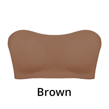 Dam-bh utan bygel och axelband med sidoknäppning