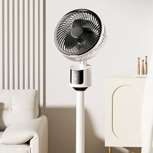 ⚡ 50% REA - TIDBEGRÄNSAT ERBJUDANDE! ⏱️Tröstlös golvfläkt med luftflöde och energibesparing, drivs via USB🍃