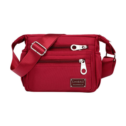 🔥🎁Vattentät Crossbody-väska Dam Casual Messenger Axelväskor Handväska för resor dagligen