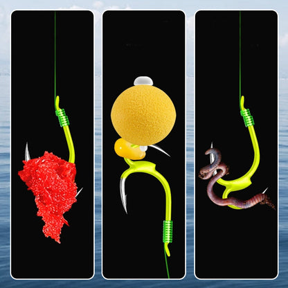 Klassiska vassa dubbla fiskekrokar