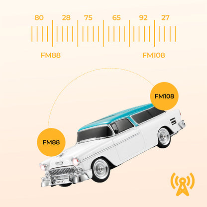 50 % rabatt🔥Retro bilmodell trådlös Bluetooth högtalare（🎁Fri frakt）
