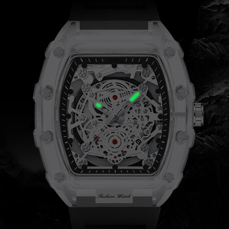 🎁Modern herrklocka med ihåliga detaljer