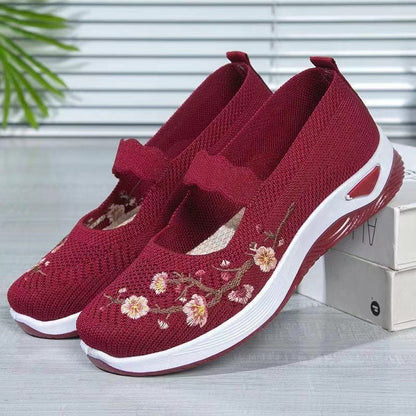 🔥Sista dagens kampanj 50% rabatt - Fotvalvsstöd vandringsskor för kvinnor med andningsfunktion och slip-on