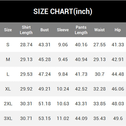 2-delat set med kortärmad skjorta och byxor för män